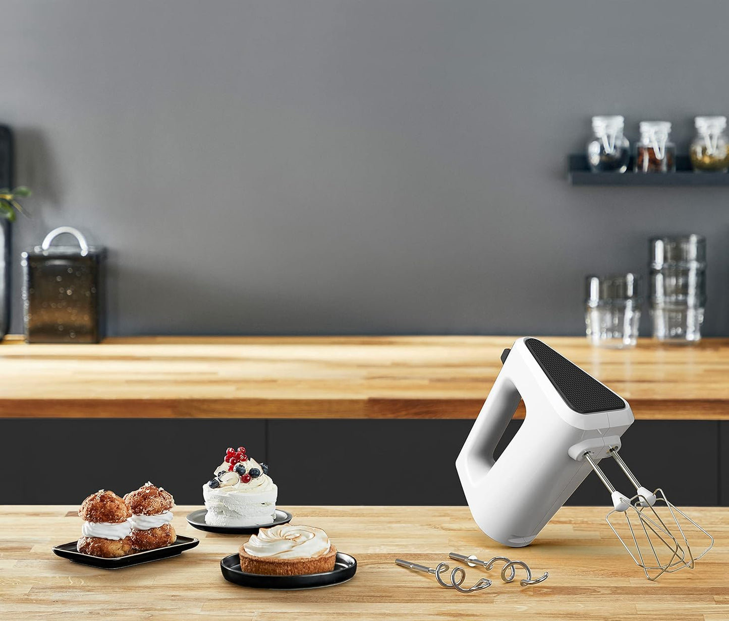 3 Mix 4000 Handmixer mit Zubehör