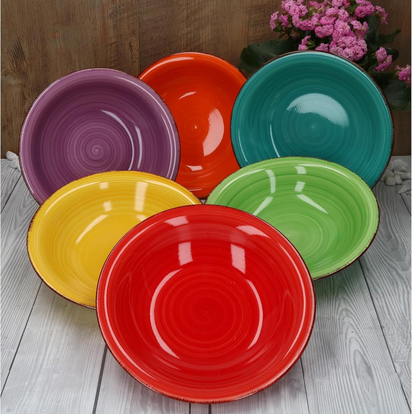 Suppenteller-Set, 6-teilig