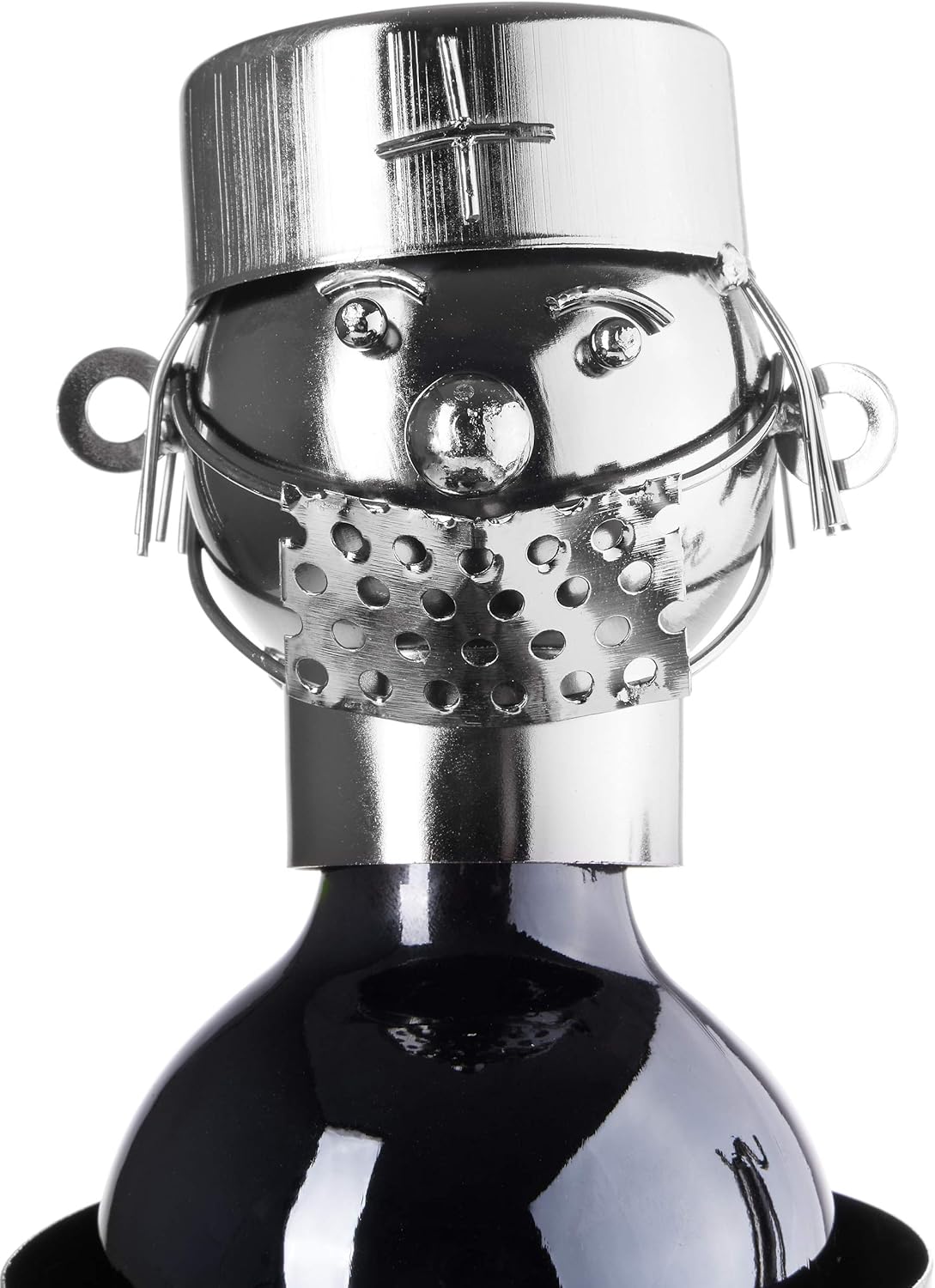 Weinflaschenhalter Chirurg - Metall Skulptur inklusive Geschenkkarte