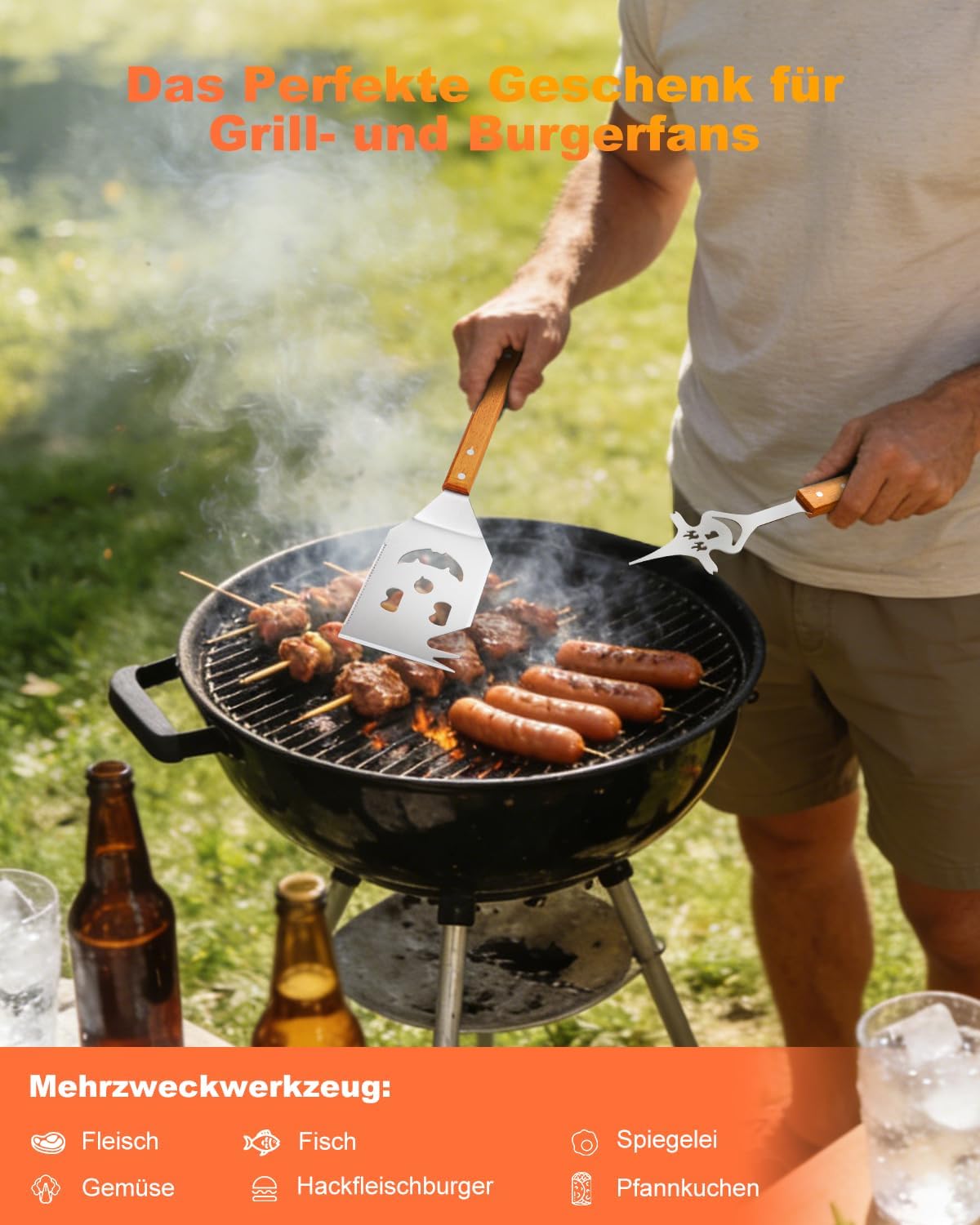 Grillbesteck Set