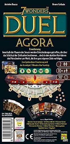 7 Wonders Duel - Agora, 2 Spieler c. Agora (Erweiterung)