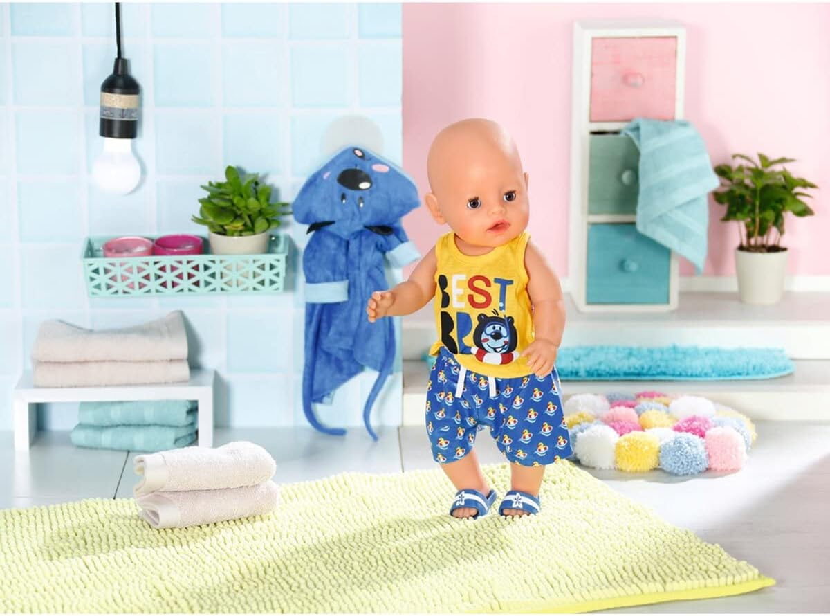 Puppenkleidung Bade-Set