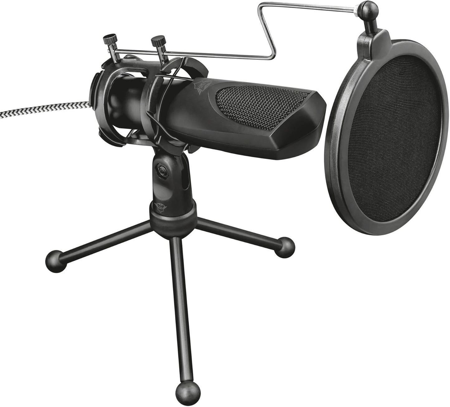 Mikrofon GXT 232 Mantis mit Popfilter und Stativ für Streaming