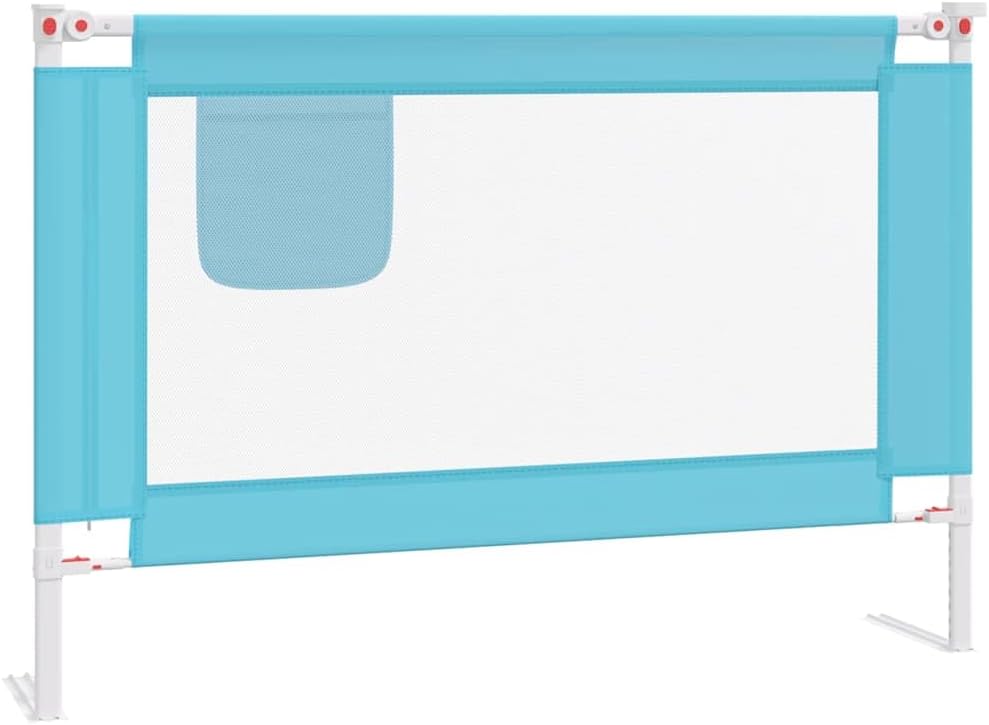 Bettschutzgitter für Kleinkinder, 100 x 25 cm Blau