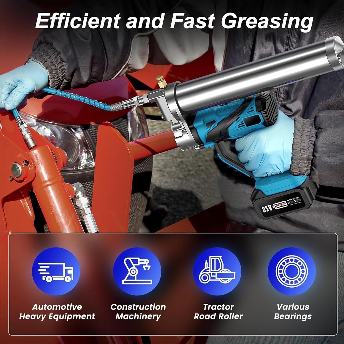 Akku-Fettpresse für 18V MAX Systeme