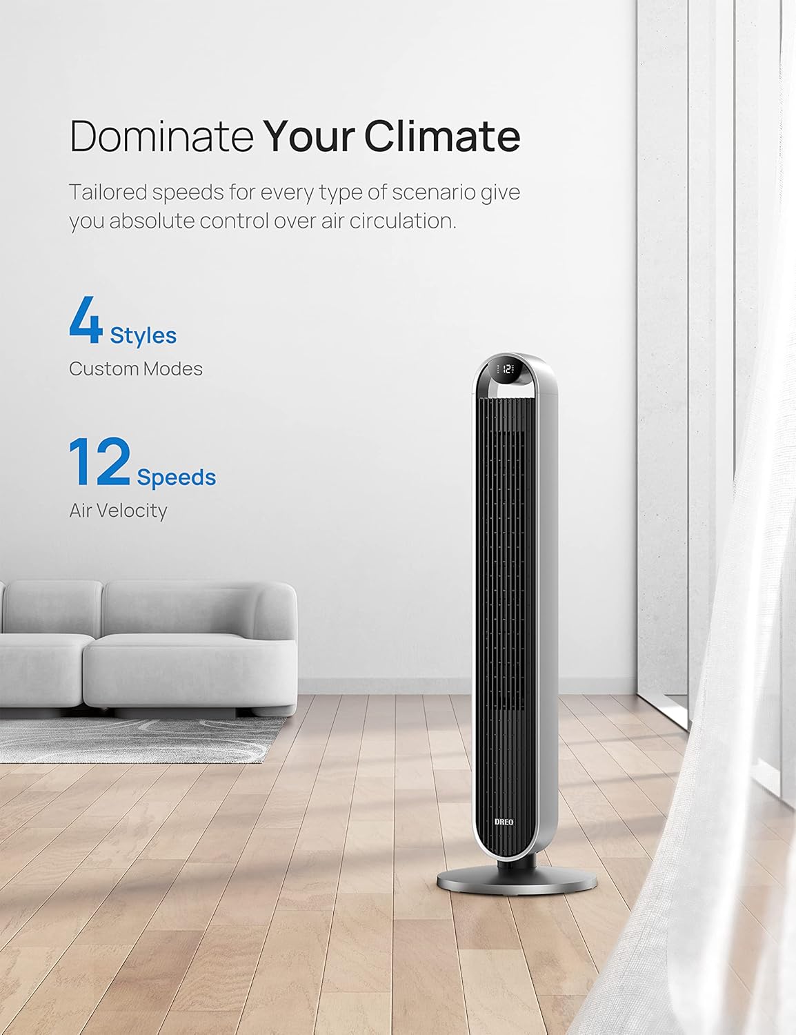 Smart Turmventilator - Pilot Max S