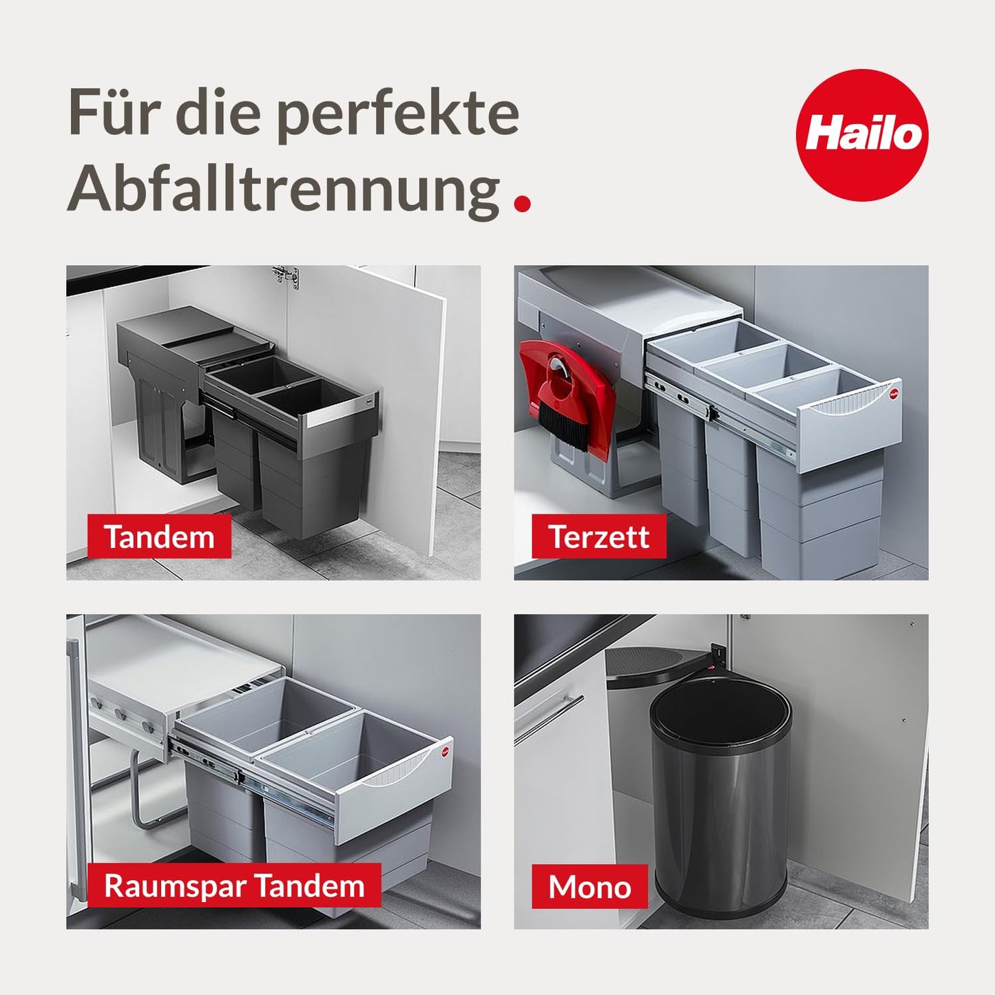 Abfallsammler, 1x 28 Liter