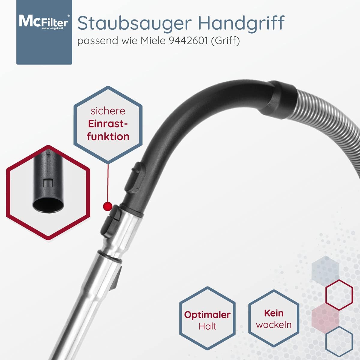 Handgriff für Miele Staubsauger, 0 Cat & Dog Select
