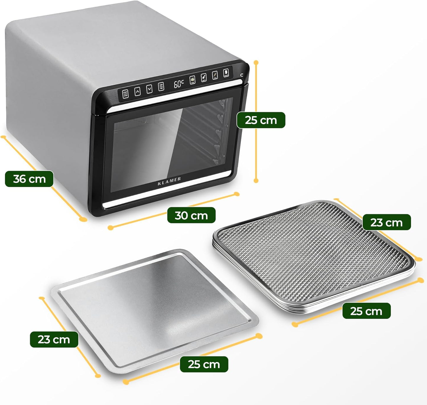 Dörrautomat mit Timer, Dörrautomat 500