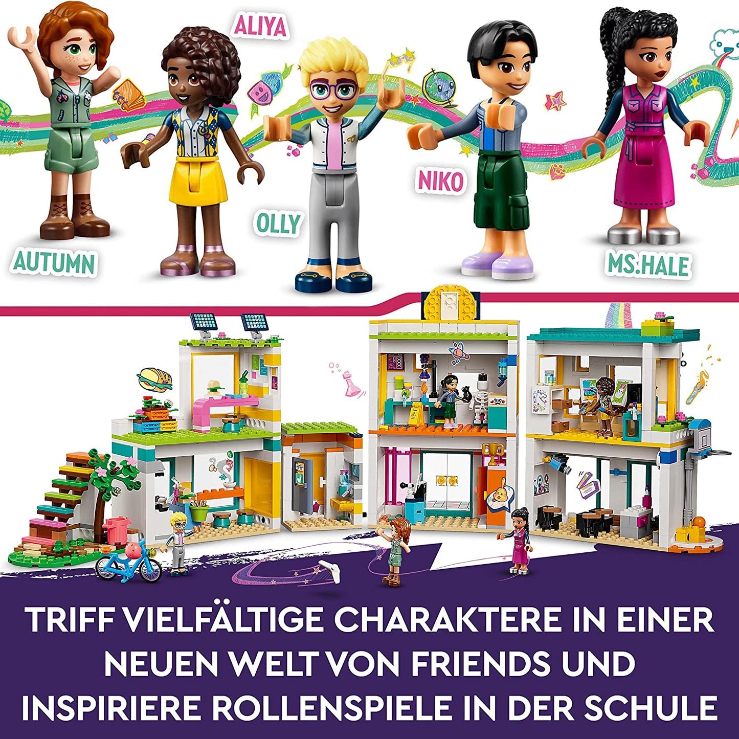 41731 Friends Internationale Schule, Konstruktionsspielzeug, Single
