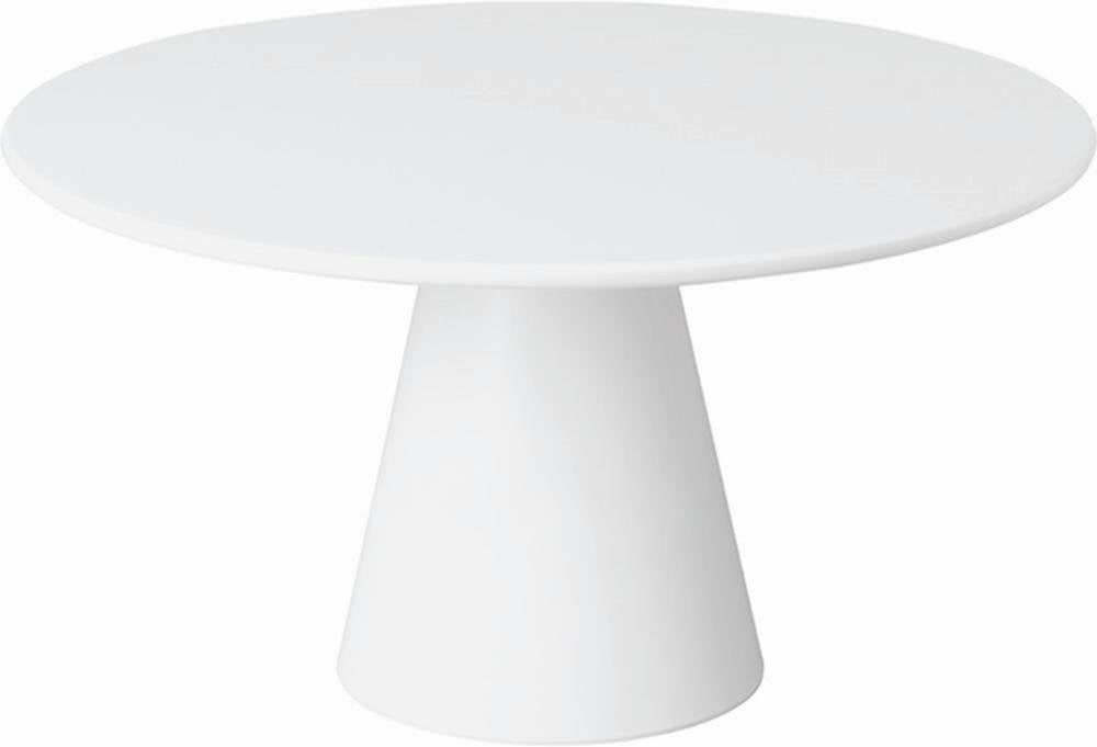 Servier- und Tortenplatte Casual, Weiss 31 cm