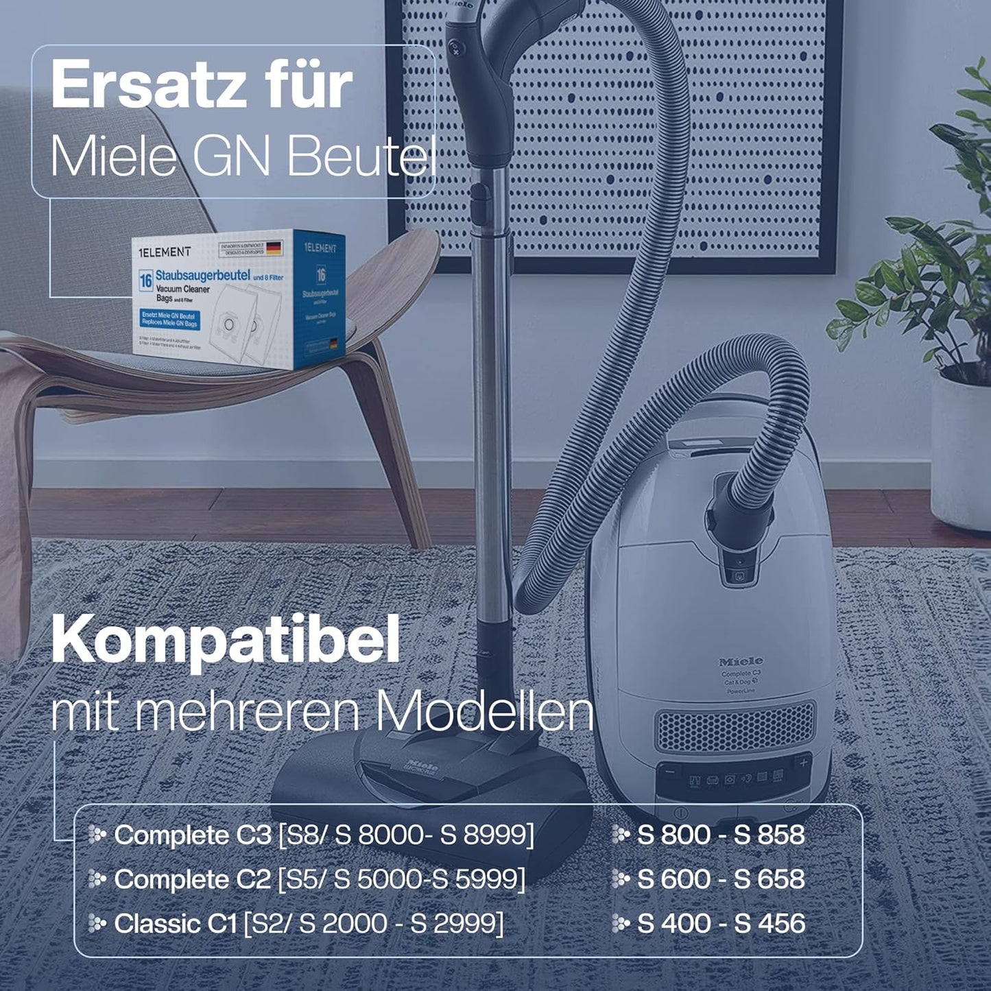 Staubsaugerbeutel-Set