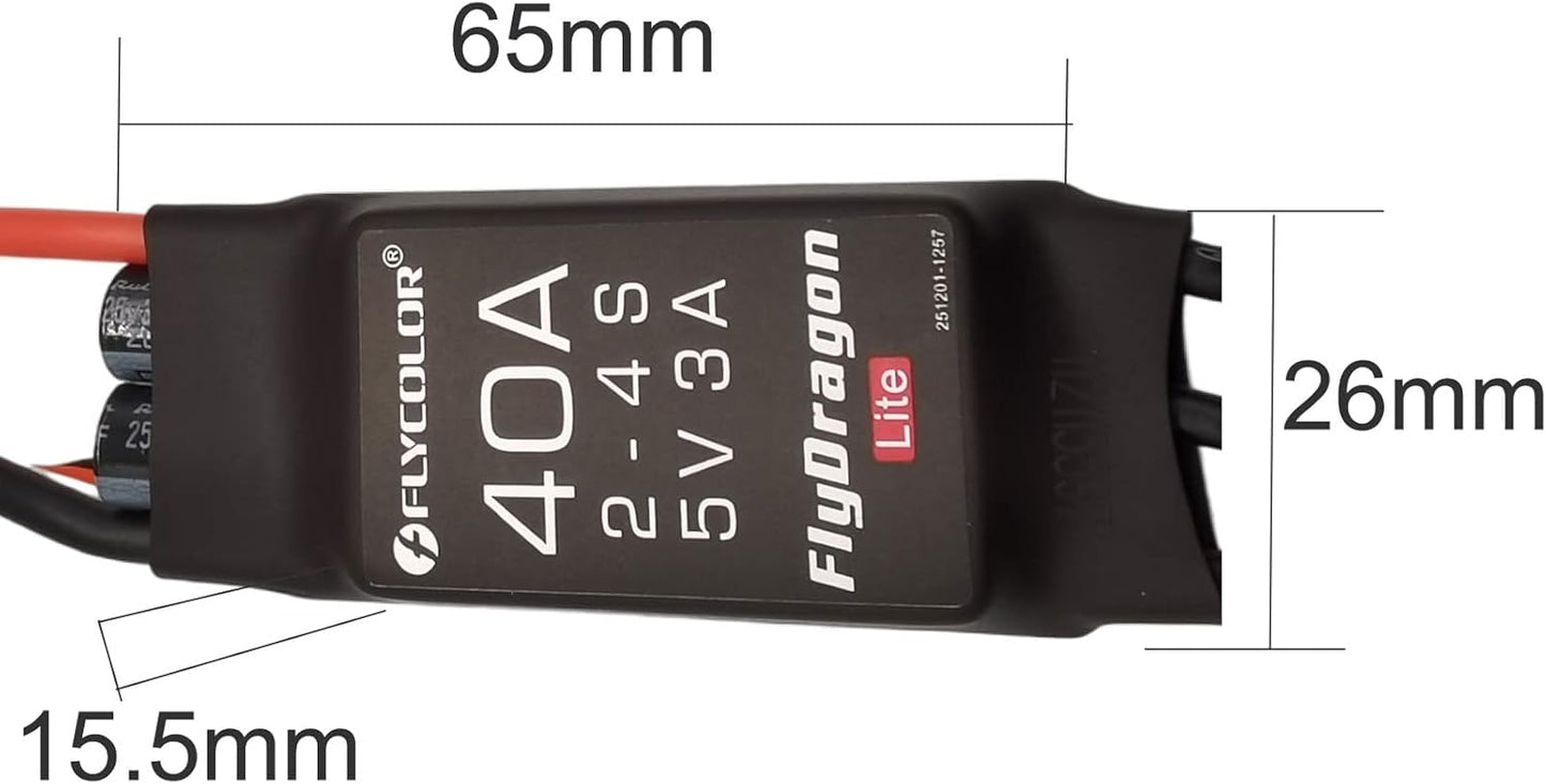 Geschwindigkeitsregler 40A für RC Drohnen, 40A/BEC 3A