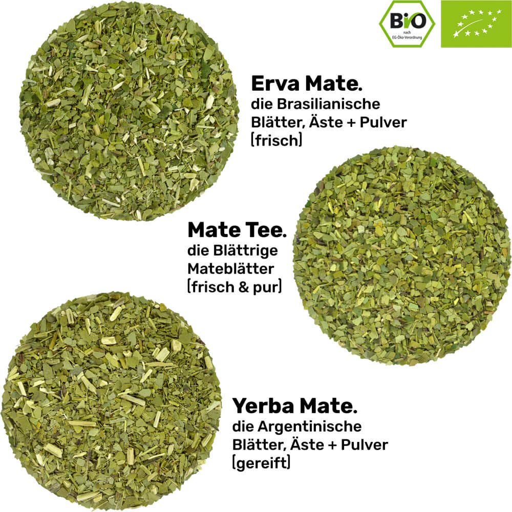 Mate Tee Set mit Keramikbecher und Bombilla, schwarz