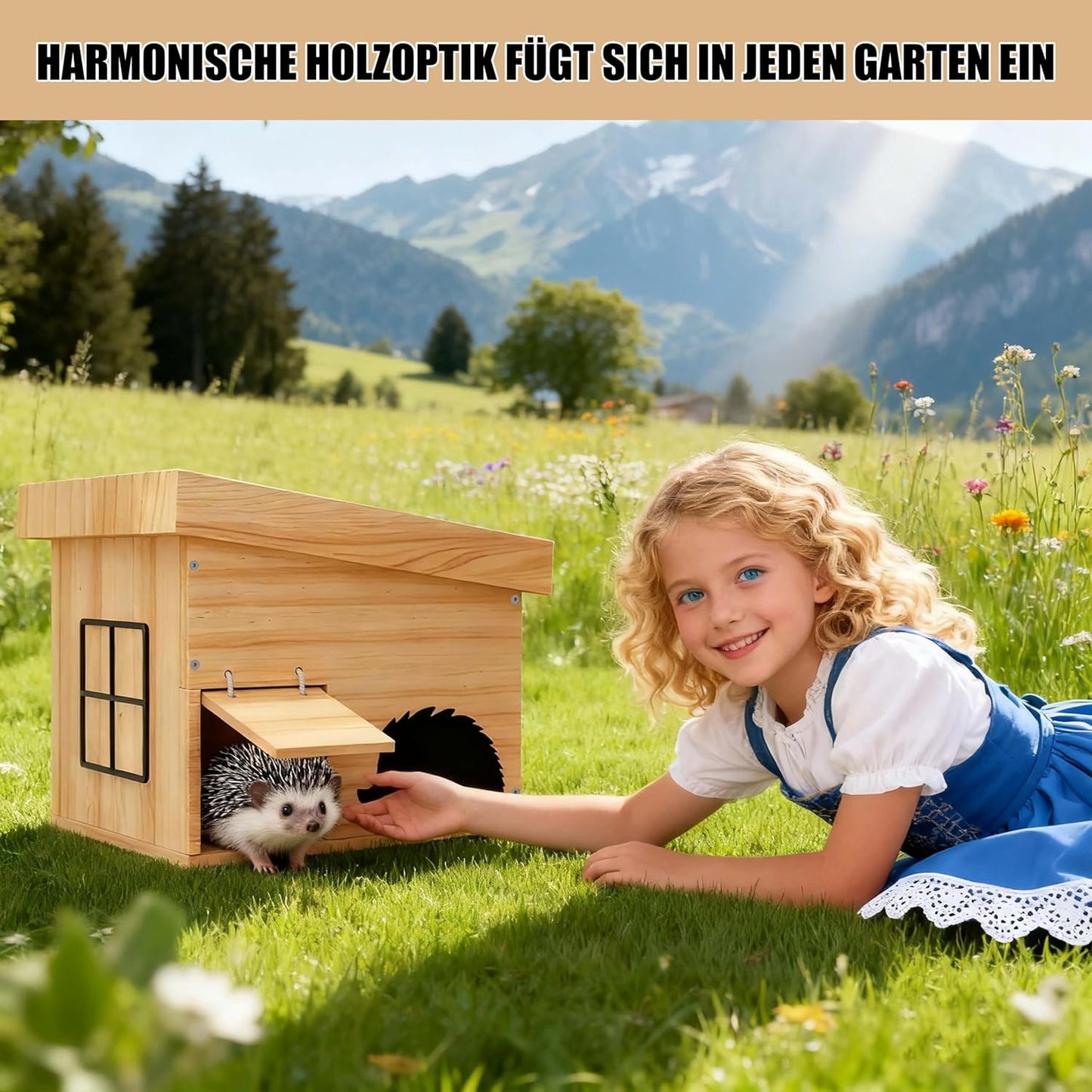 Wetterfestes Igelhaus, Buche