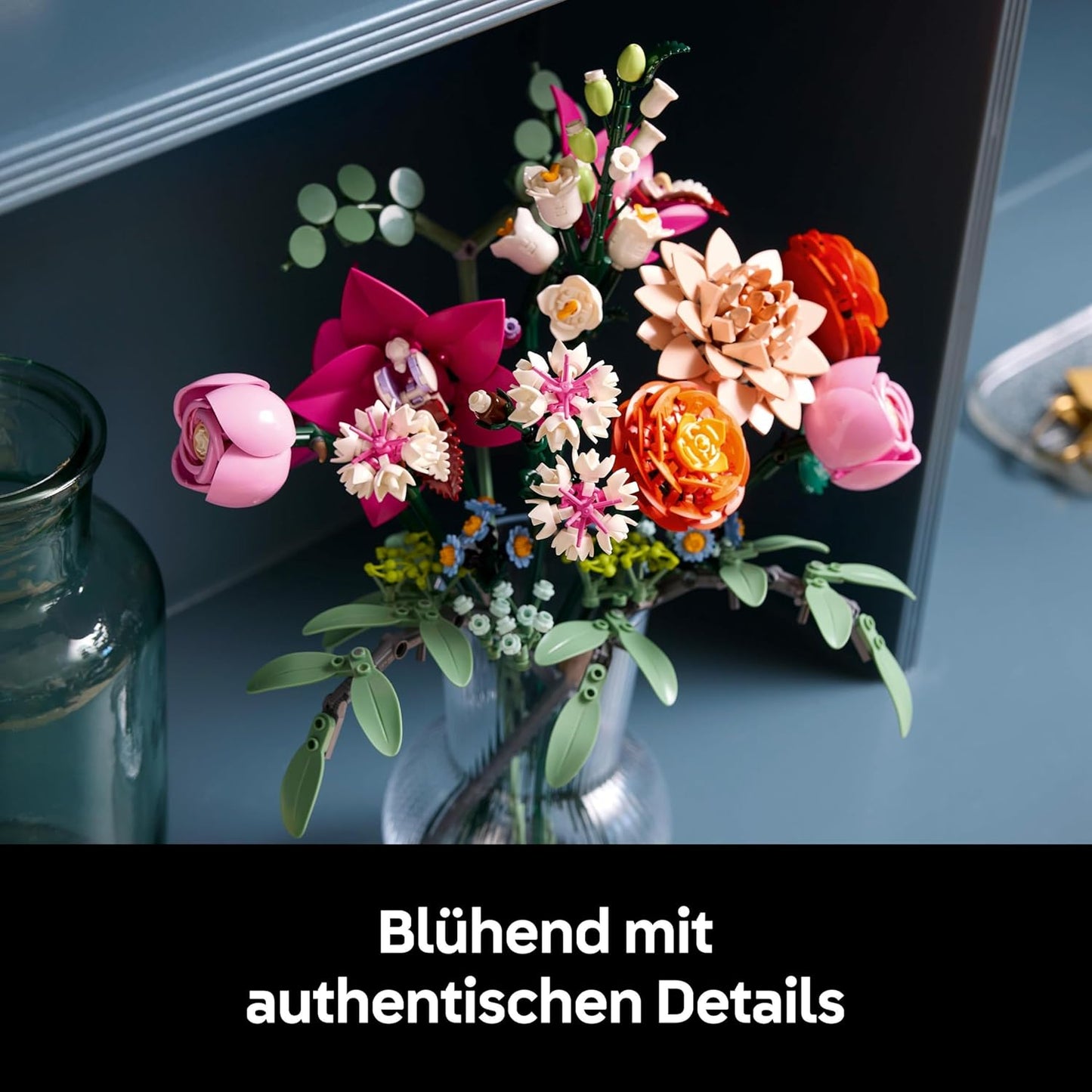 Schöner Rosafarbener Blumenstrauss