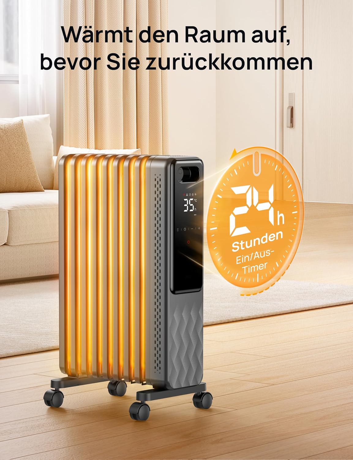 Ölradiator Energiesparend