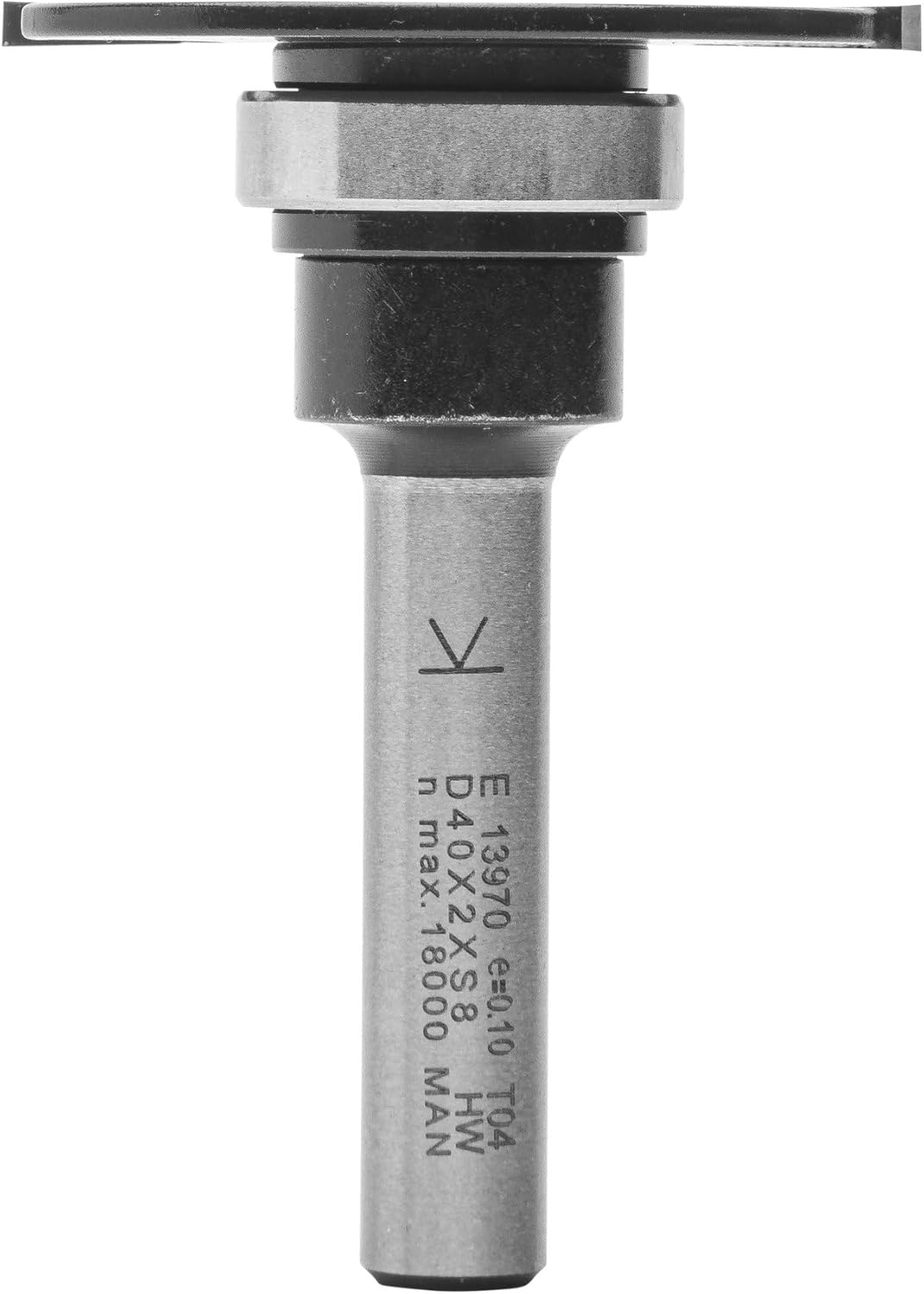 Scheibennutfräser mit Kugellager, NL=2 / KL=19 / T=10,5 / GL=54