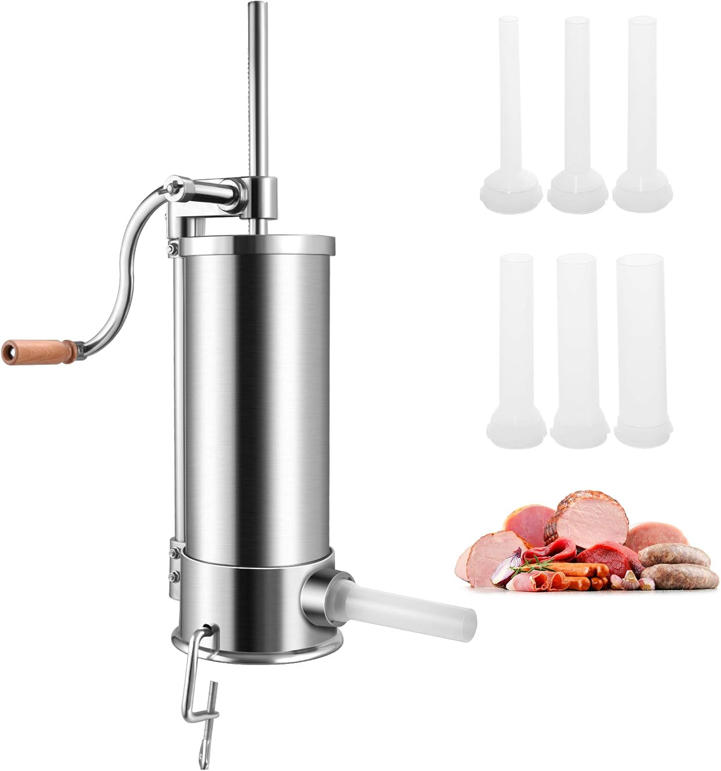 Wurstfüller mit 4 Füllrohren, 5 KG