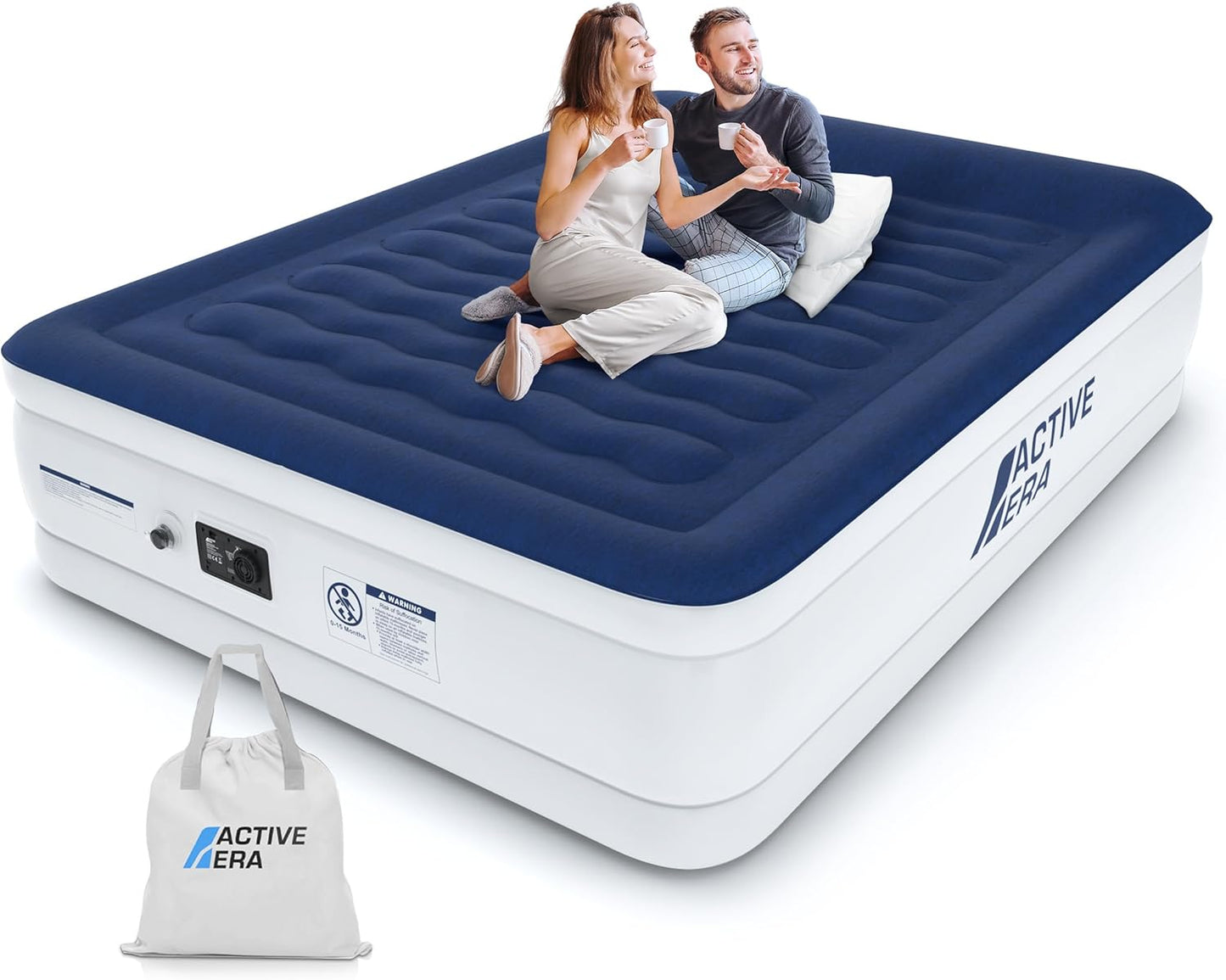 Doppel Luftbett, 2 Personen (200 x 150 x 36.5 cm)