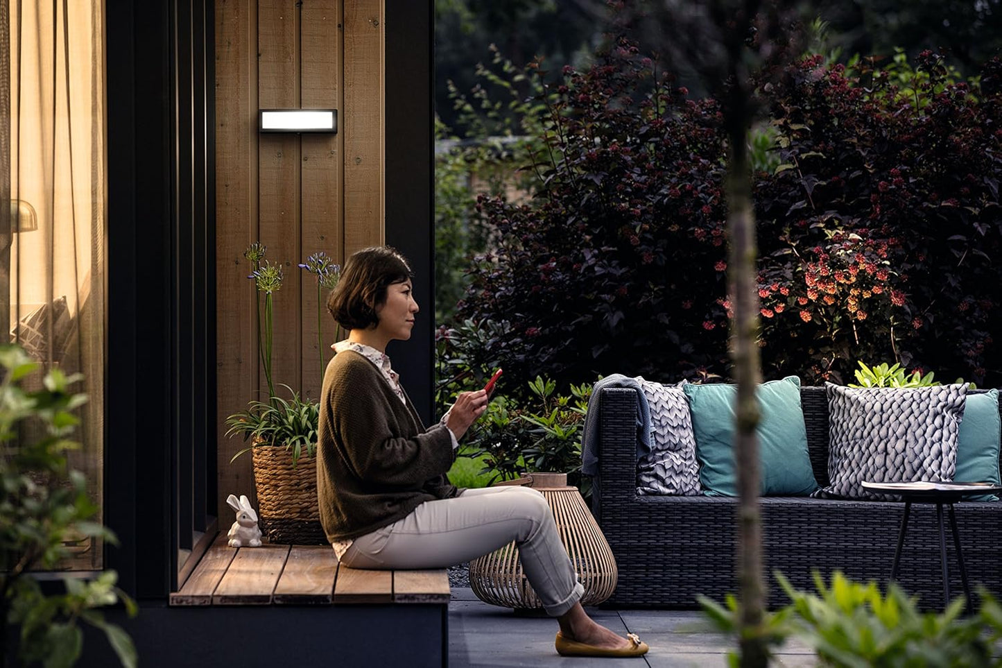 myGarden LED-Wandaussenleuchte, Wandleuchte Kaltweisses Licht (mit 500 Lumen)