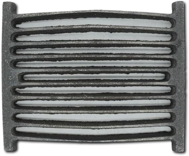 Gusseisen-Kaminrost, Gusseisen 22,5 x 18,5 cm