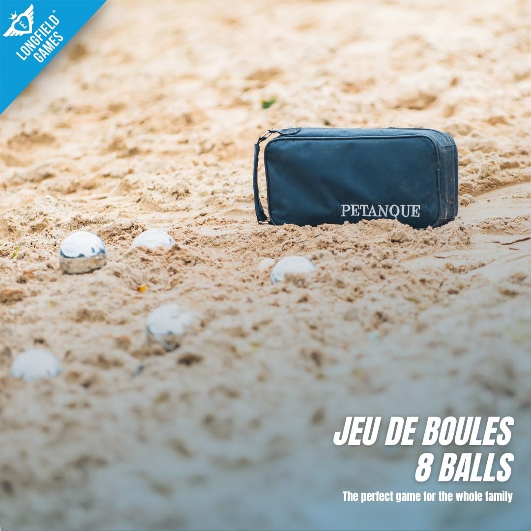 Boules Set mit 8 Kugeln, Single