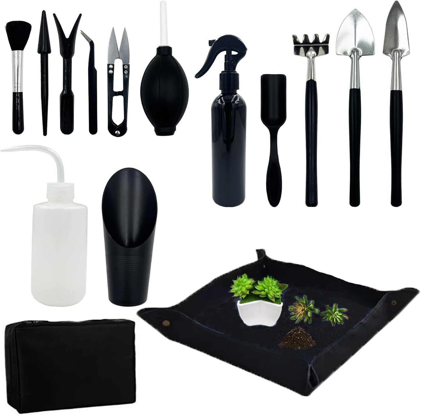 15-teiliges Bonsai Werkzeug Set