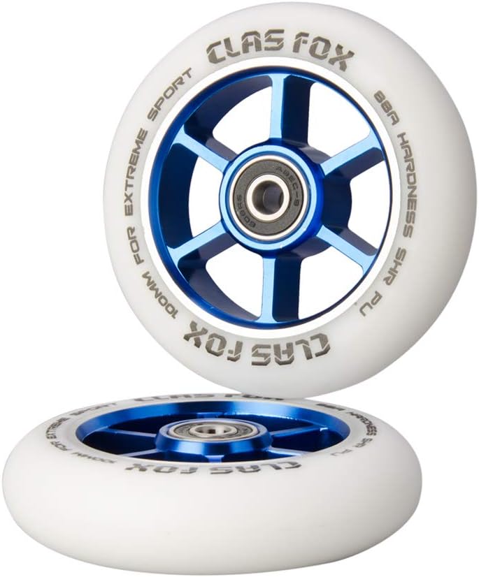 Pro Stunt Scooter Rollen, Blau