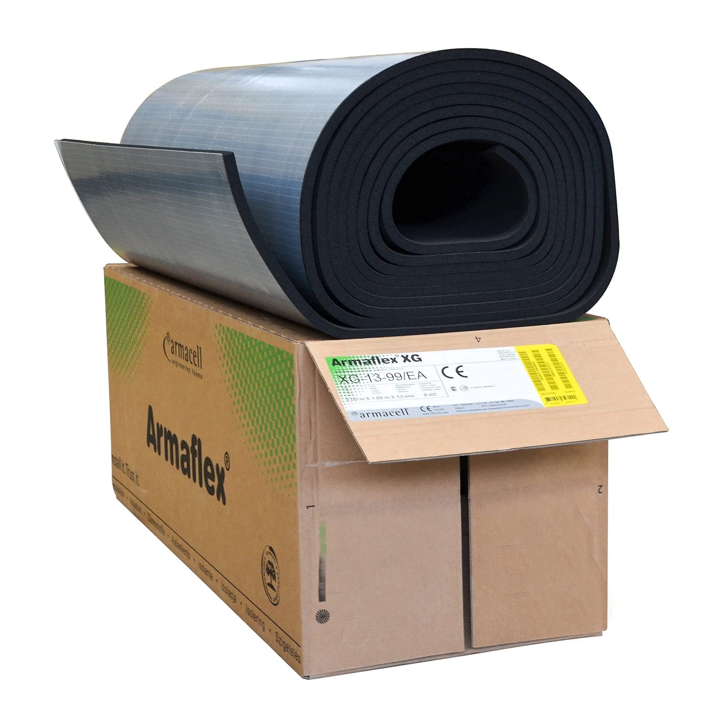 Armaflex XG Isoliermatte, Isolierstärke 13 mm 1000 x 8000 mm = 8 m²