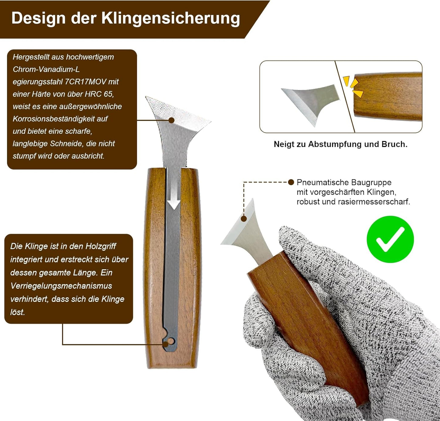 23-teiliges Schnitzwerkzeug-Set