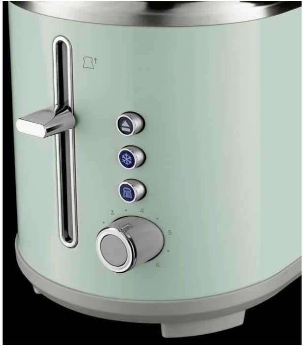 Retro-Toaster mit Brötchenaufsatz, Toaster