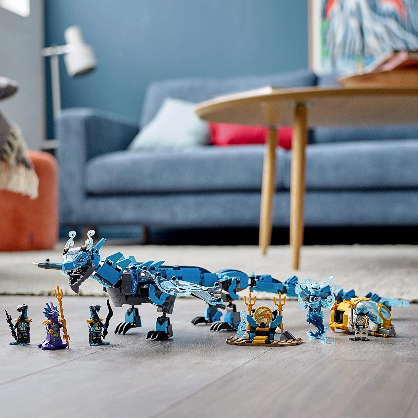 71754 Ninjago Wasserdrache, Konstruktionsspielzeug, Standard Verpackung Single