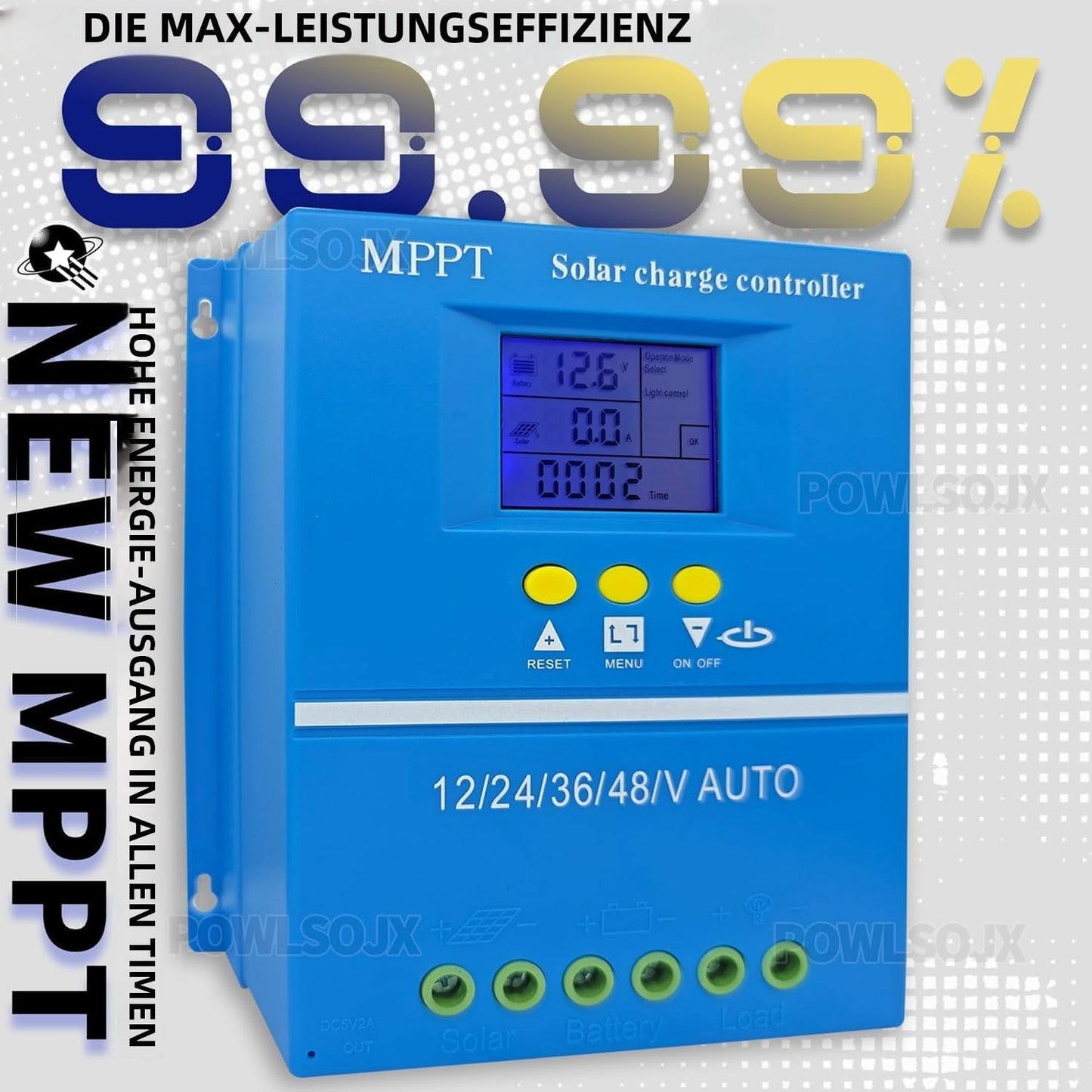 MPPT-Solarladeregler, 100