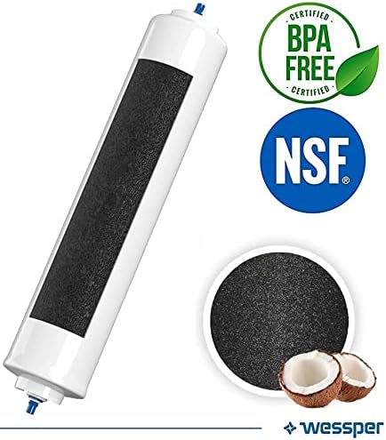 4-teiliges Kühlschrank Wasserfilter Ersatzset‎ WSF-100, 4 Stück (1er Pack)