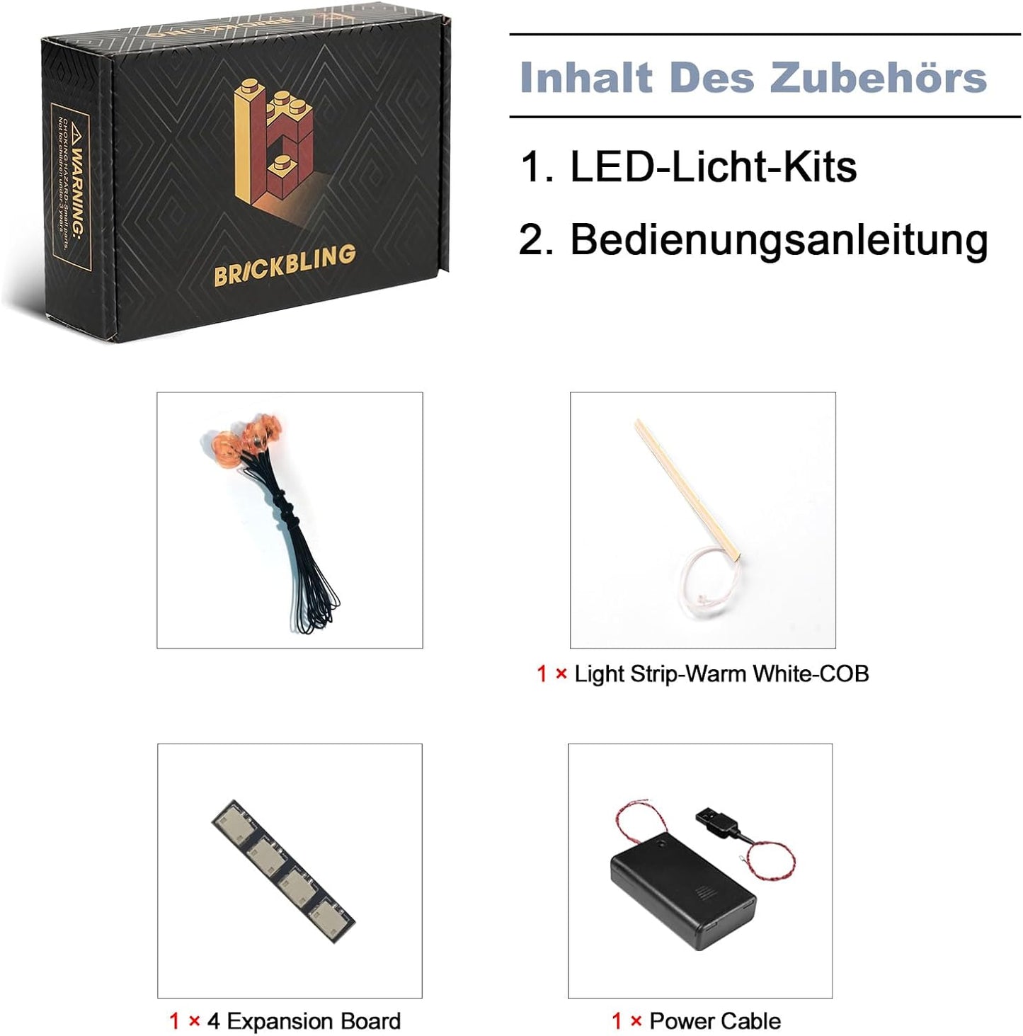 LED Licht Set für LEGO Mini-Orchidee (10343), 10343 Mini Orchid