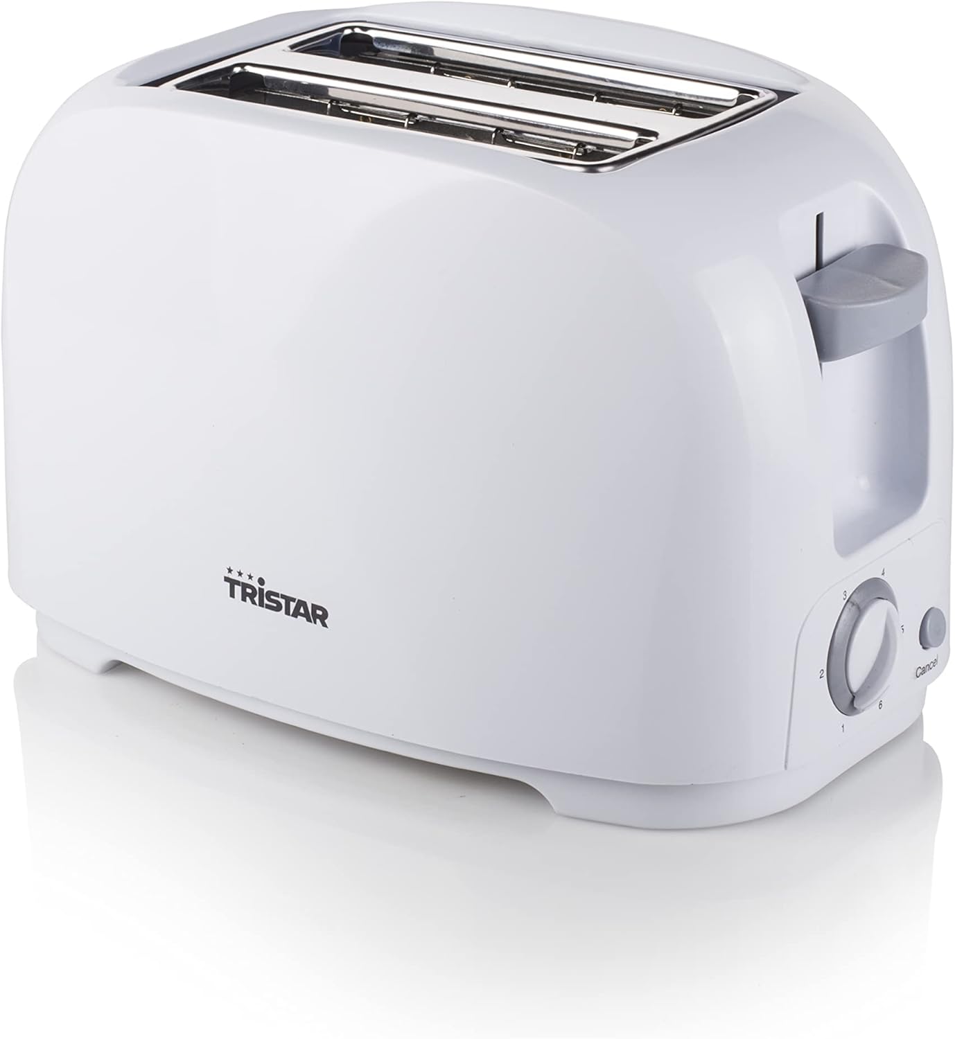 BR-1013 Toaster mit Brötchenaufsatz, Weiss