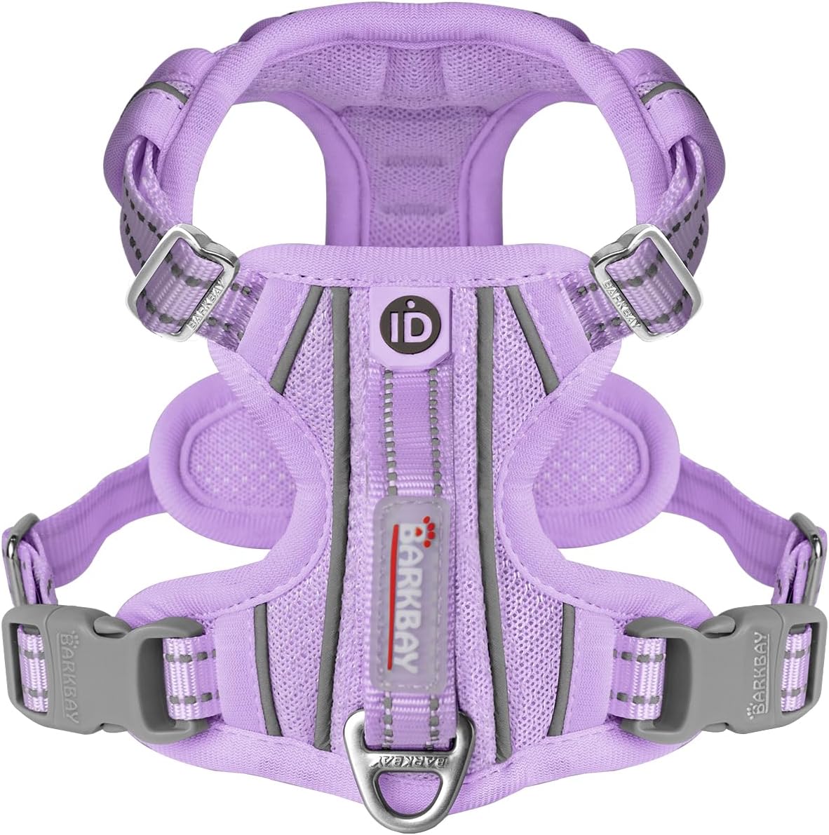 Brustgeschirr mit ID-Tasche, Small(Chest:17-22") Lila
