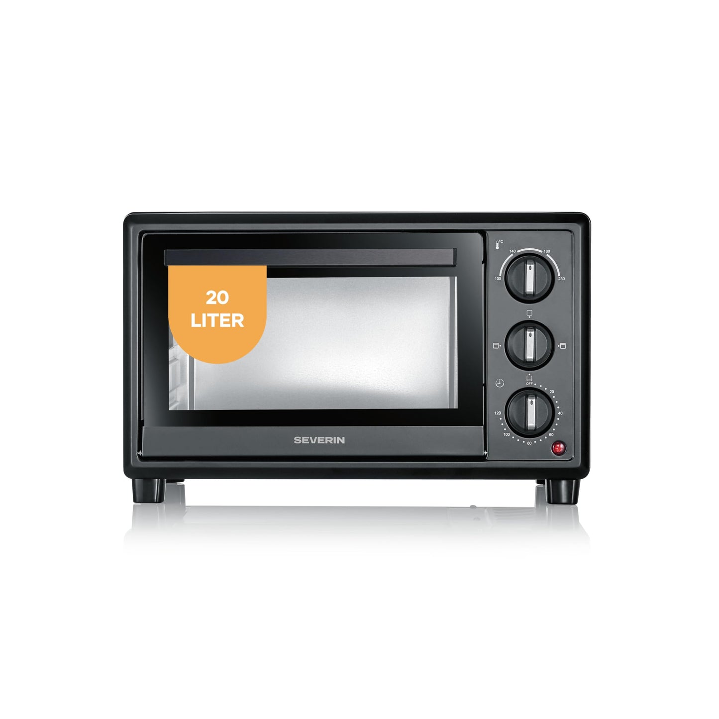 Back- und Toastofen TO 2078 mit Timer, NEU 2026: 20L