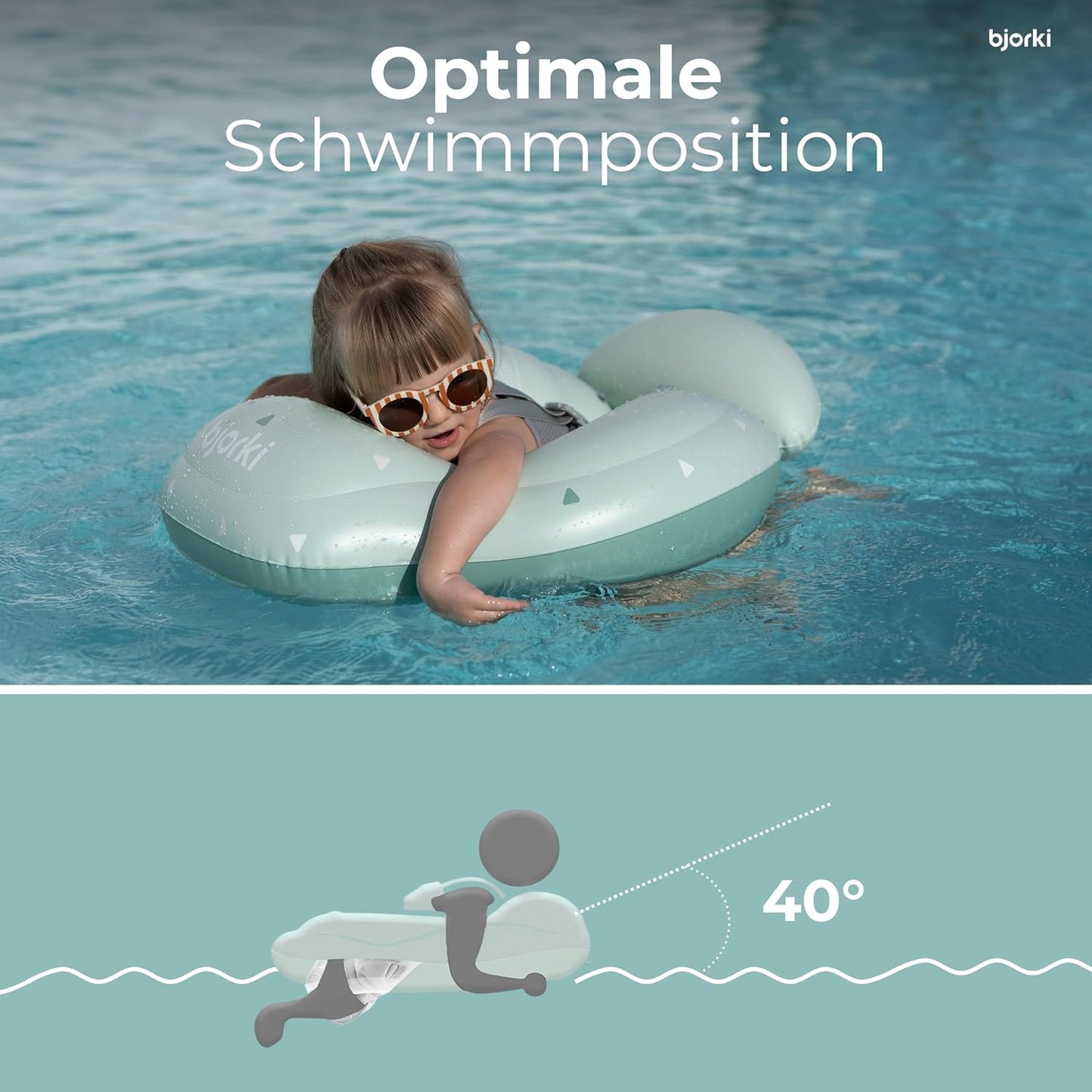 Baby-Schwimmring, Blush Pink