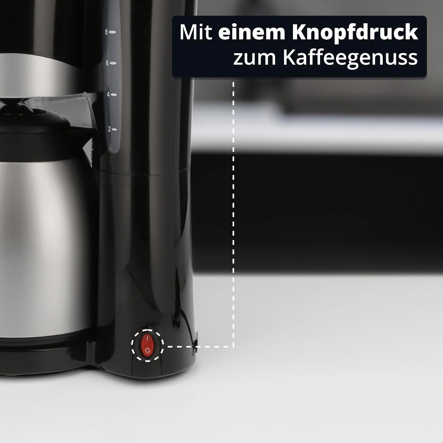TKA-101SS Kaffeemaschine mit Thermoskanne