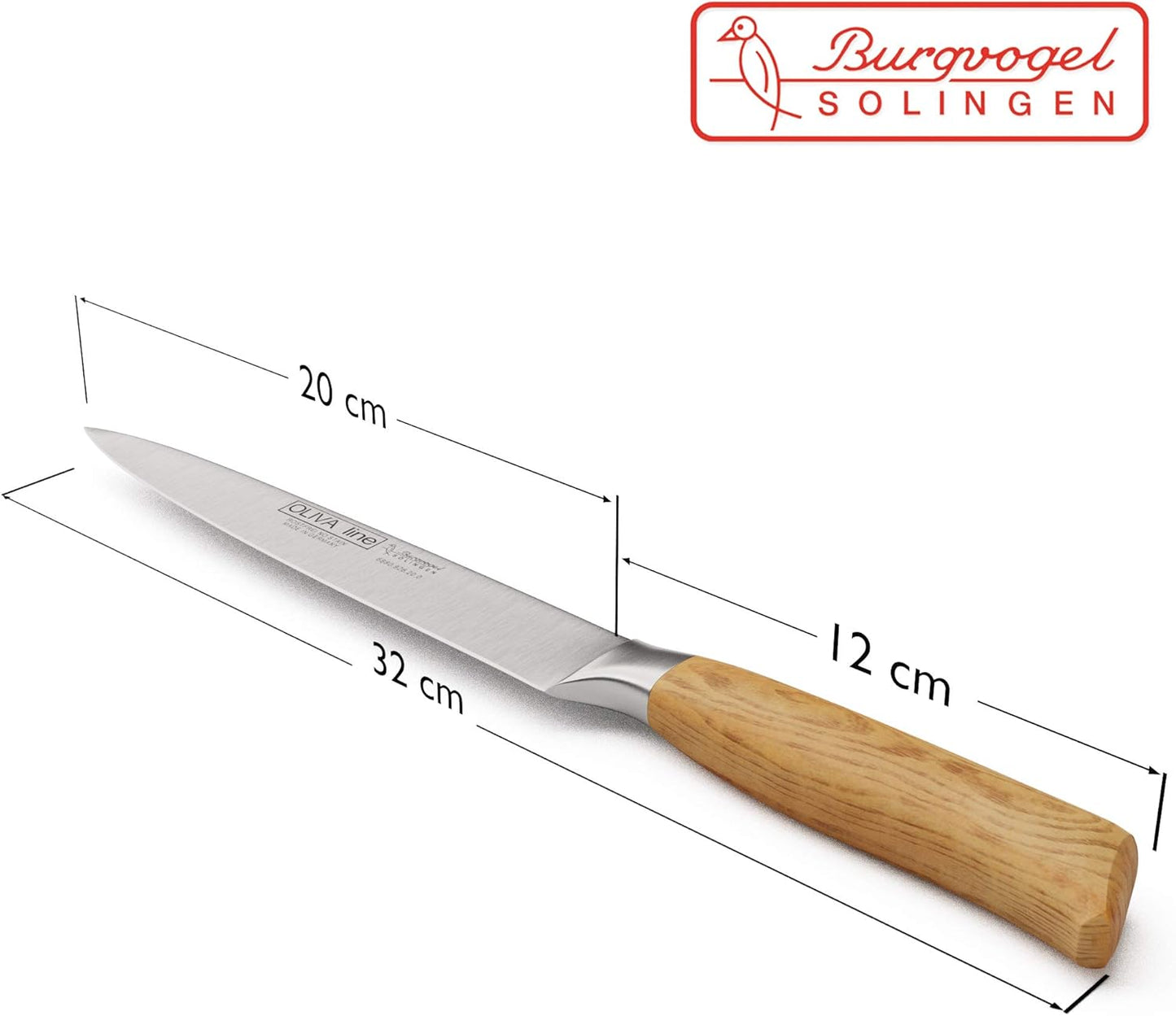 Tranchiermesser, A 8“ = 20 cm