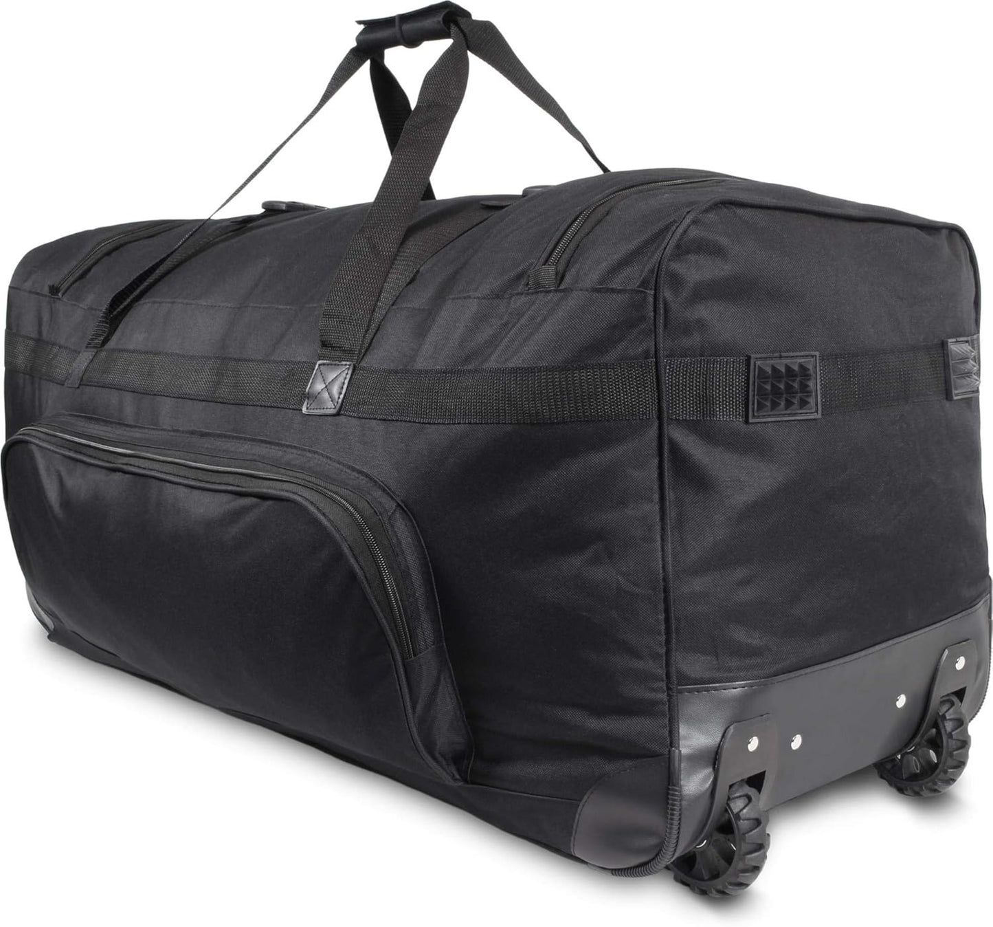 Reise- und Sporttasche mit Trolleyfunktion, 100L, Schwarz / 100 Liter XXL