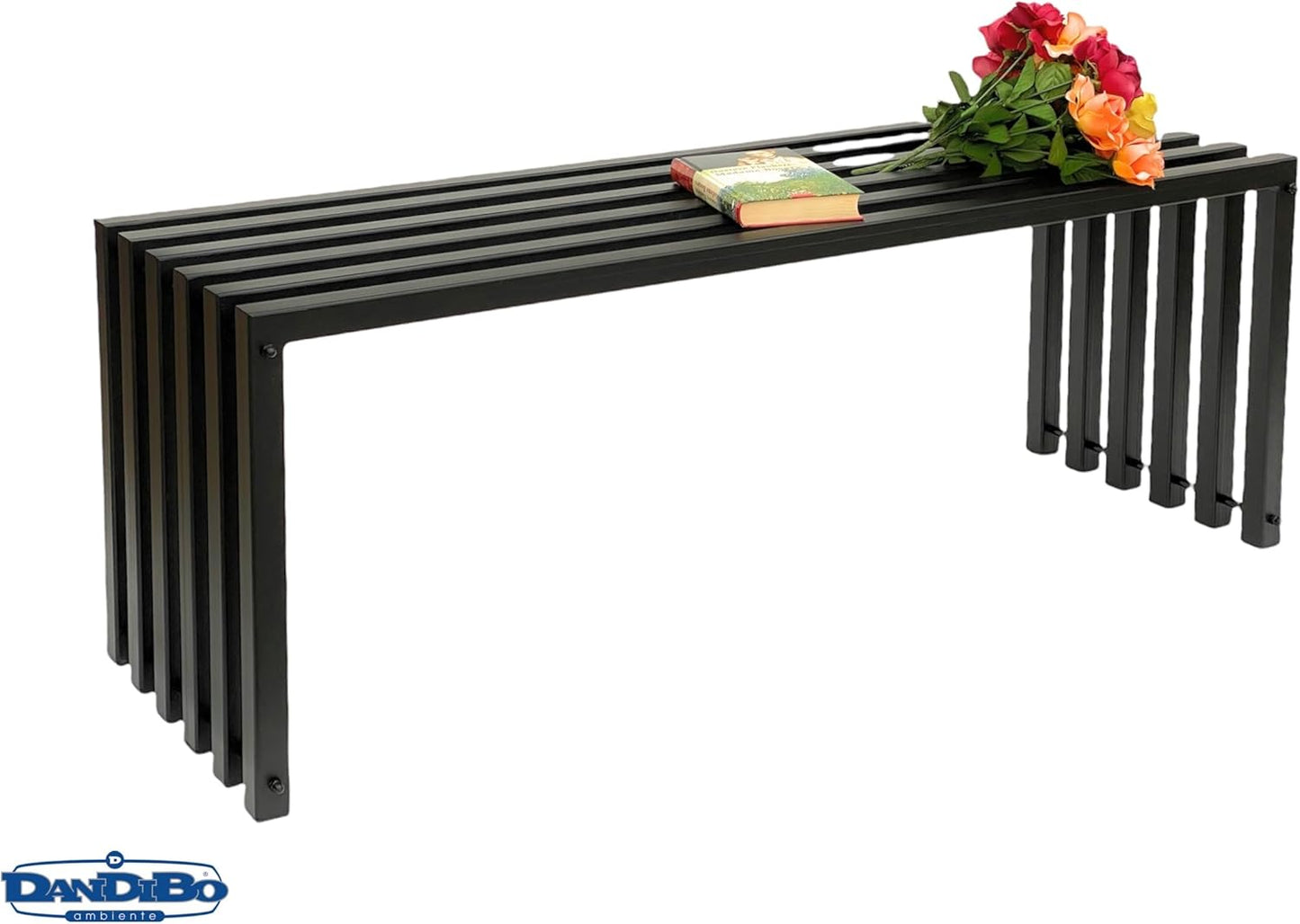 Gartenbank Lamellenbank, Breite 117cm