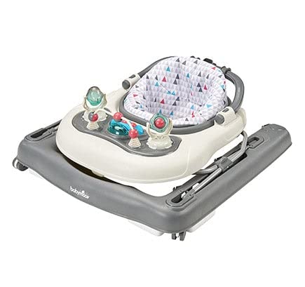 Lauflernhilfe, grau-weiss, 2-in-1