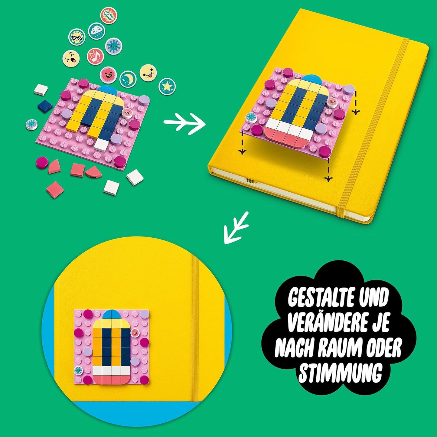Kreativ-Aufkleber Set, Single