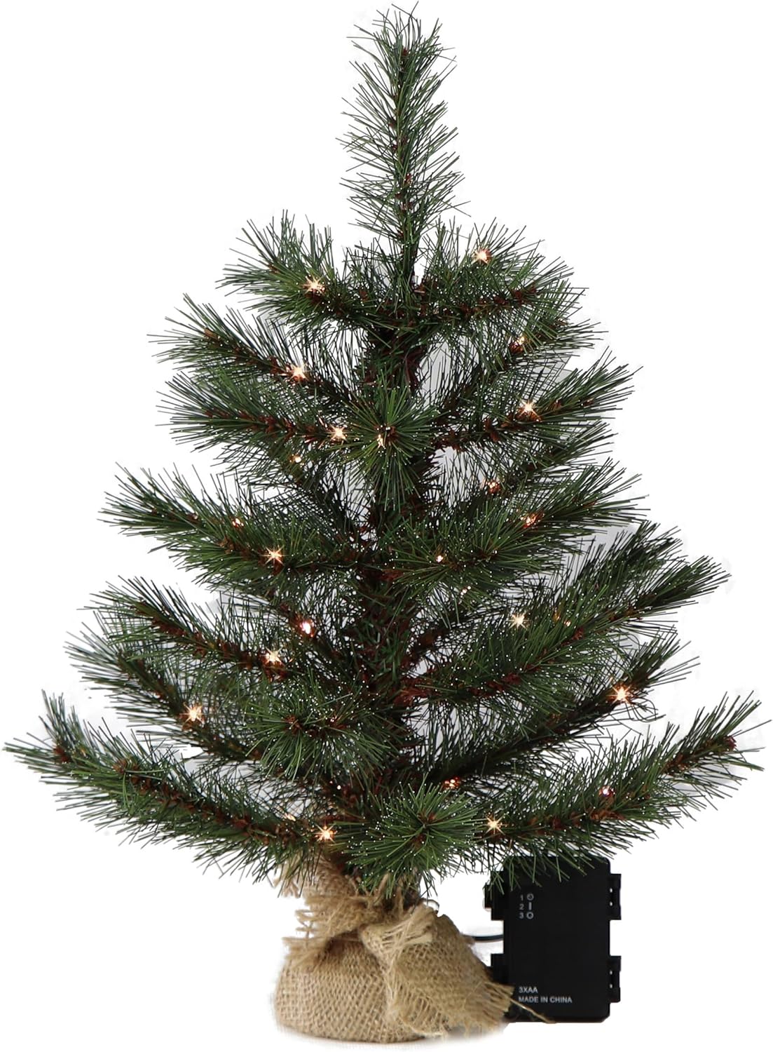 Künstlicher Weihnachtsbaum inkl. Lichterkette