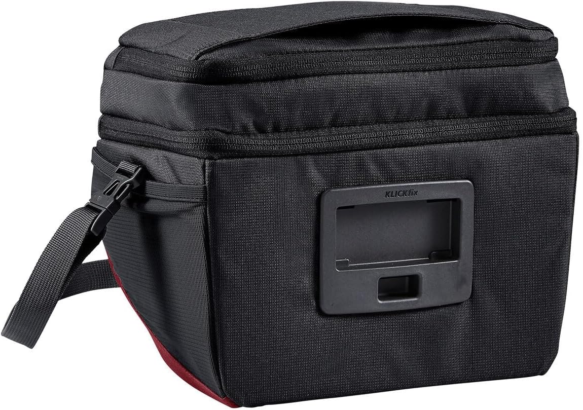 Lenkertasche OnTour Box, Einheitsgrösse Black/Carmine