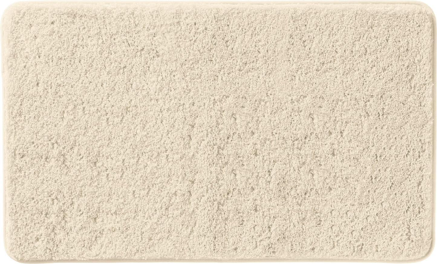 Rutschhemmender Badteppich Rhodos, Natur Badematte - 70x120 cm