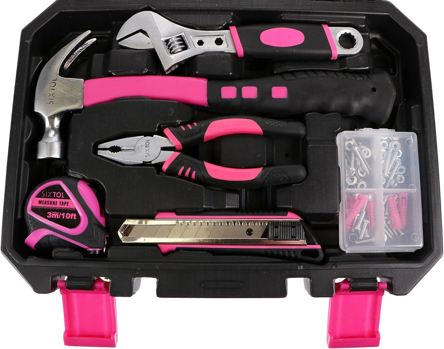 HOME PINK 88-teiliges Werkzeugset, Pink 88